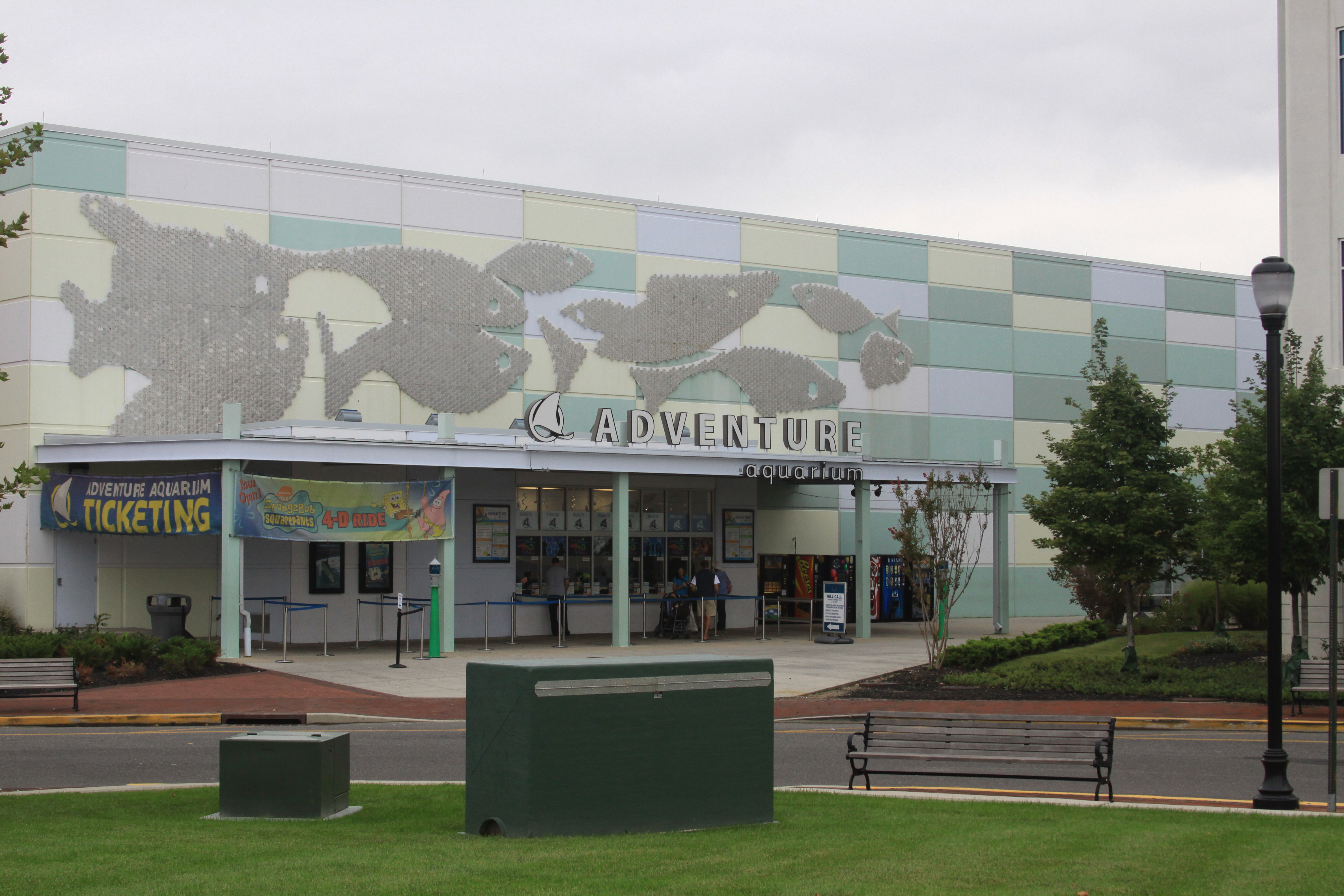 Adventure Aquarium Entrance
